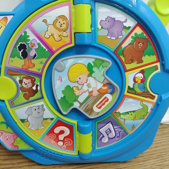 Fisher-Price Little People World of Animals See N' Say Excellent Condition. 9"X9 - Picture 3 of 6